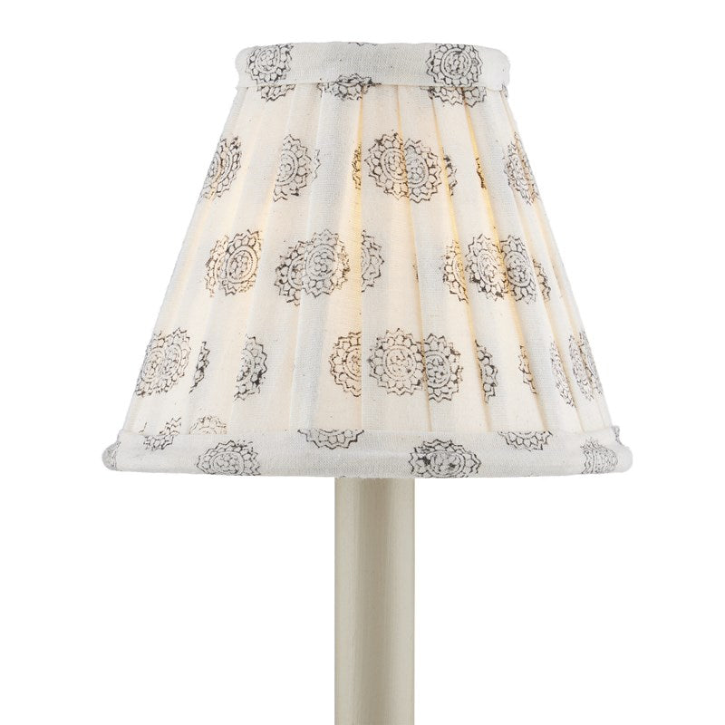 Block Print Medallion Shade