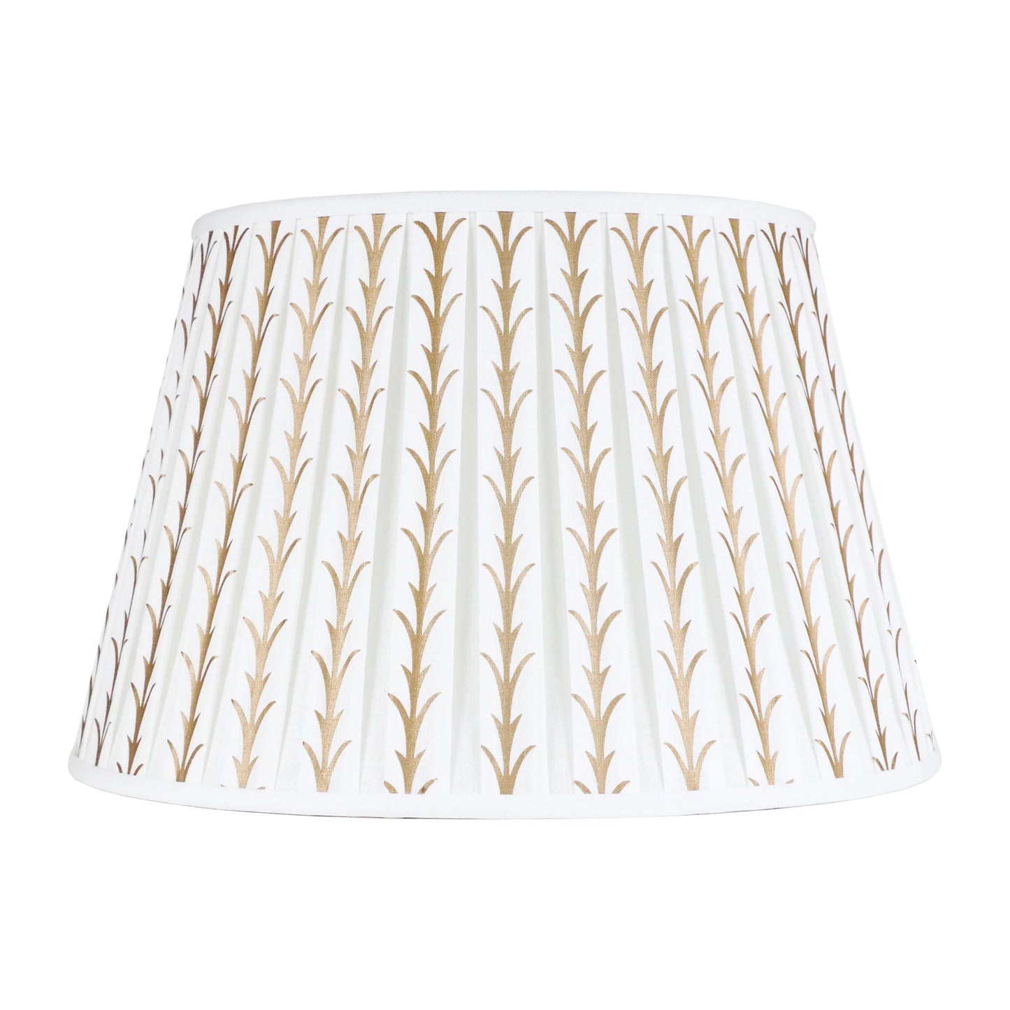 Acanthus Leaf Shade in Ivory/Gold