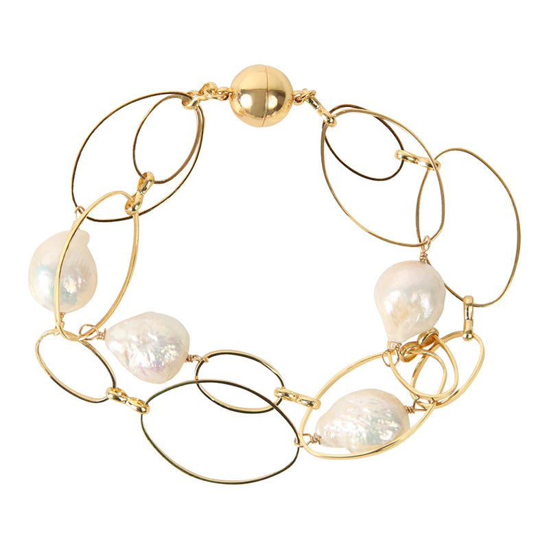 Loop Gold Bracelet