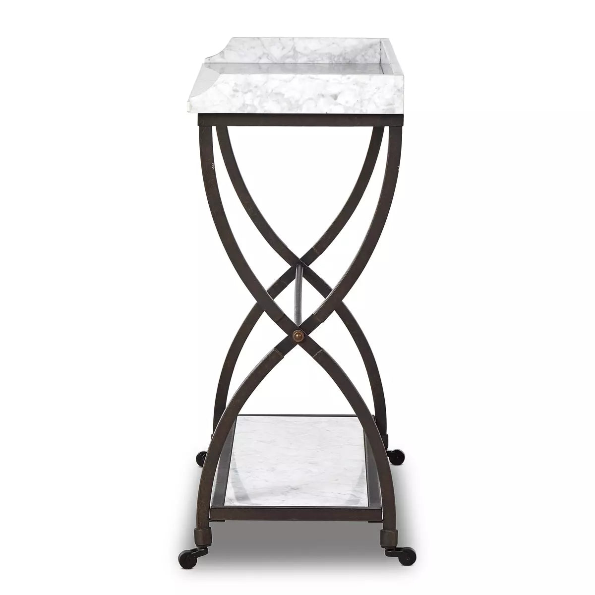Six Beers Marble Console Table