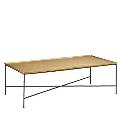 Boyles Brass Cocktail Table