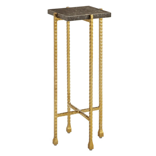 Gold Marble Drink Table