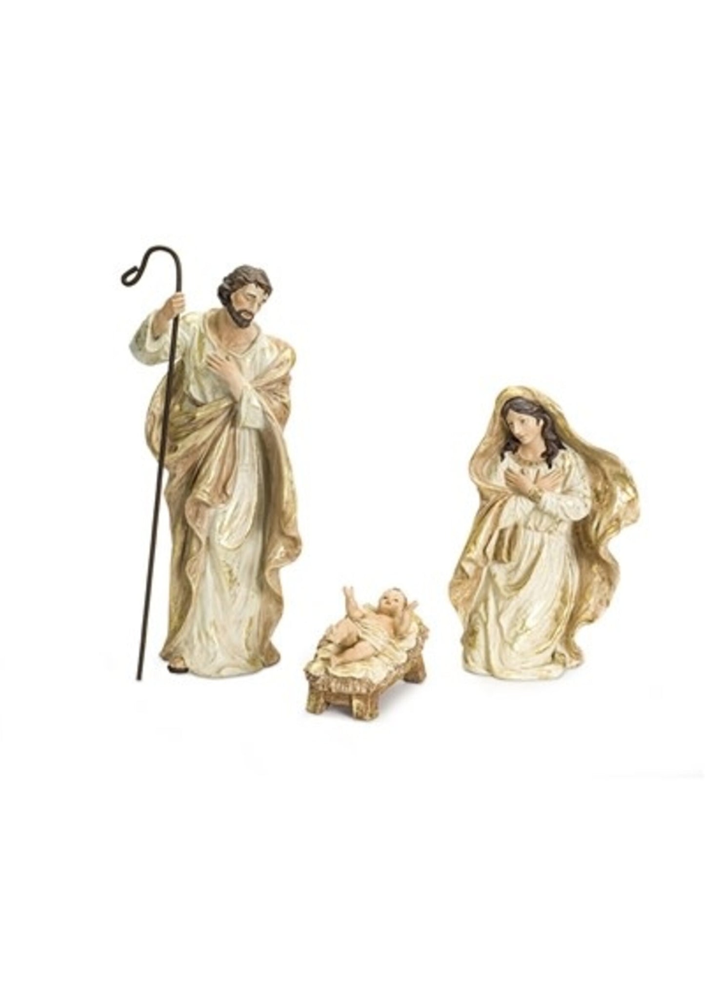 Holy Family 5.25" Resin