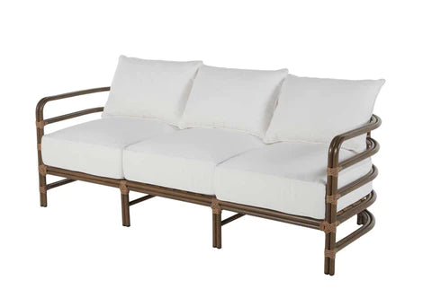 Monaco Sofa Cushion- Adena Chambray