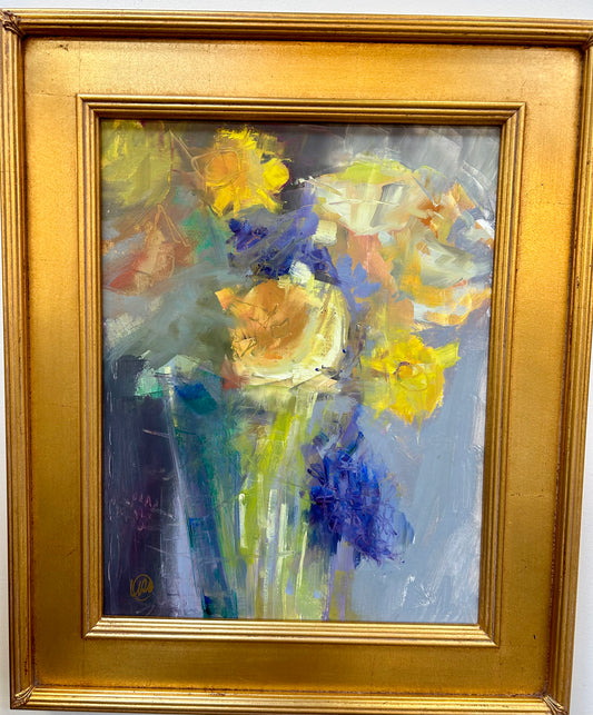 Tornado of Colors Painting 18x14