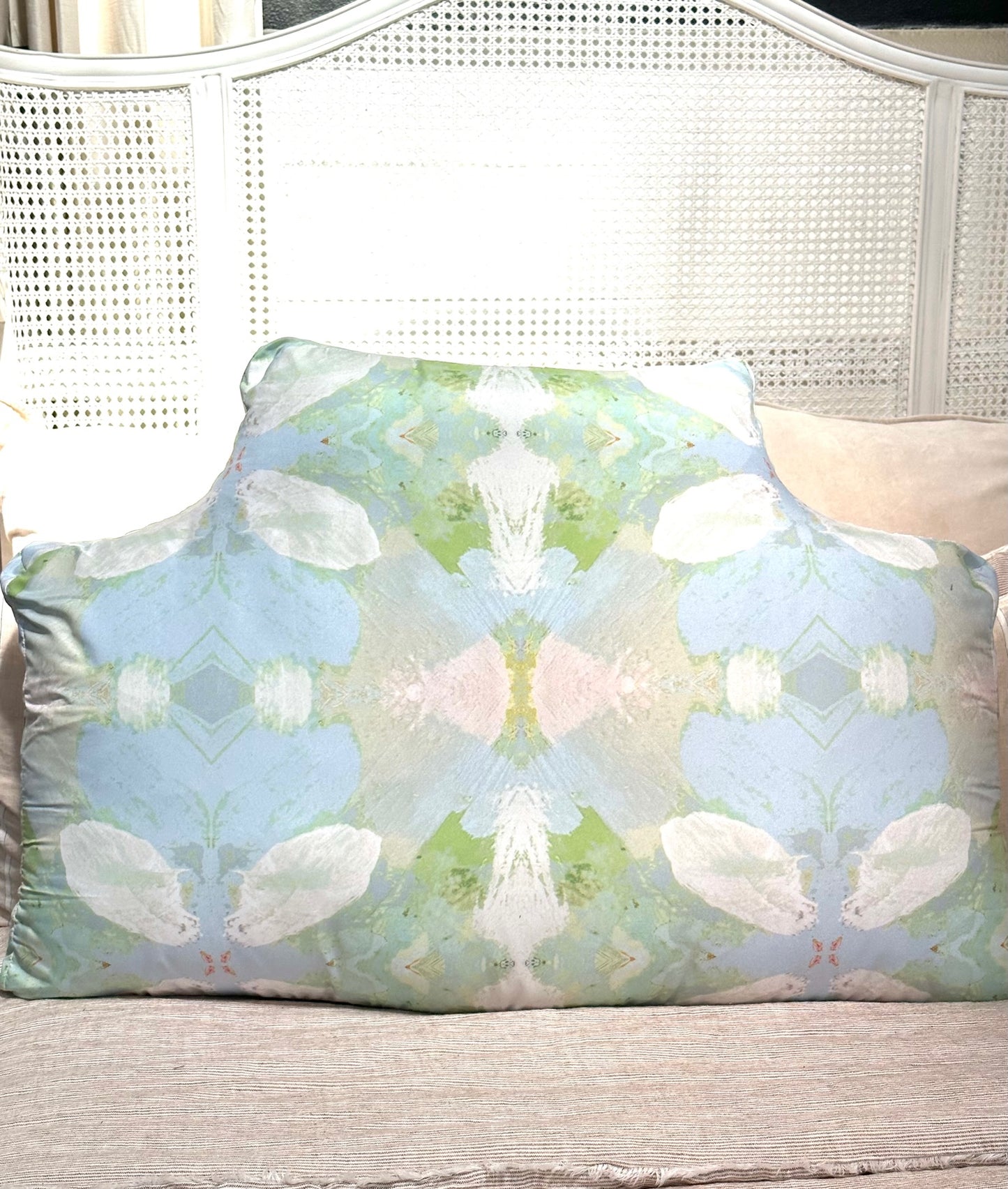 Elephant Falls Twin XL Headboard Pillow