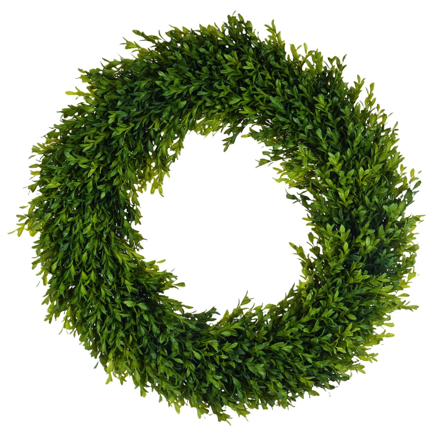 24" Faux Boxwood Wreath