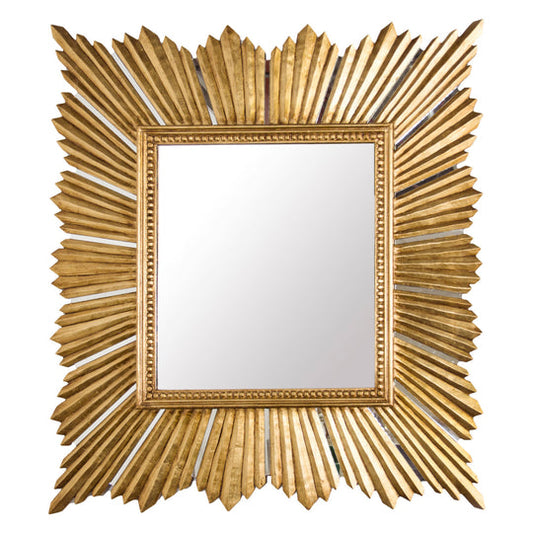 XL Raymond Mirror in Gold Leaf