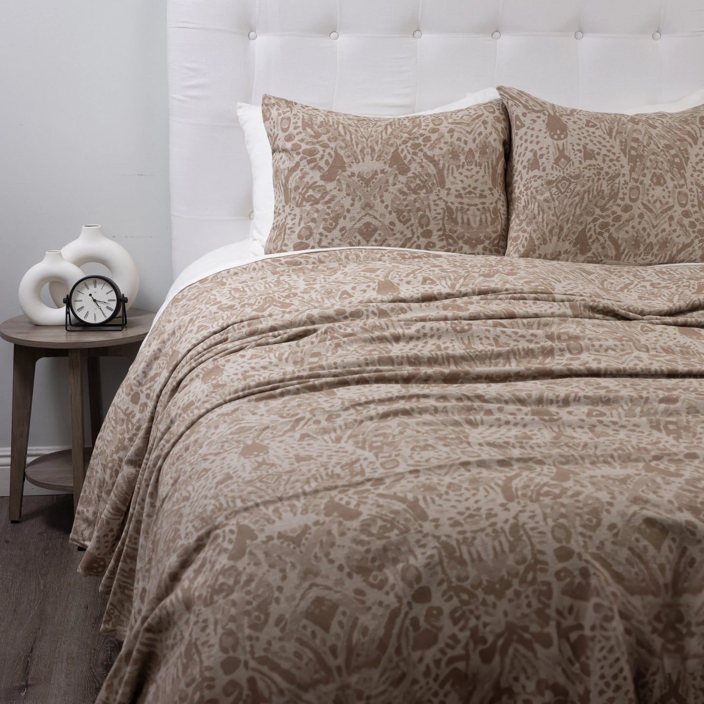 Ramira King Duvet Cover-Mushroom