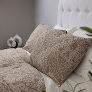 Ramira King Duvet Cover-Mushroom