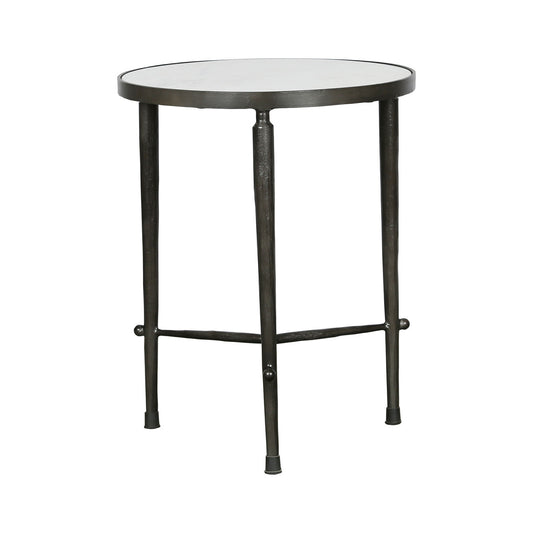 Tetra 18"  Marble Side Table