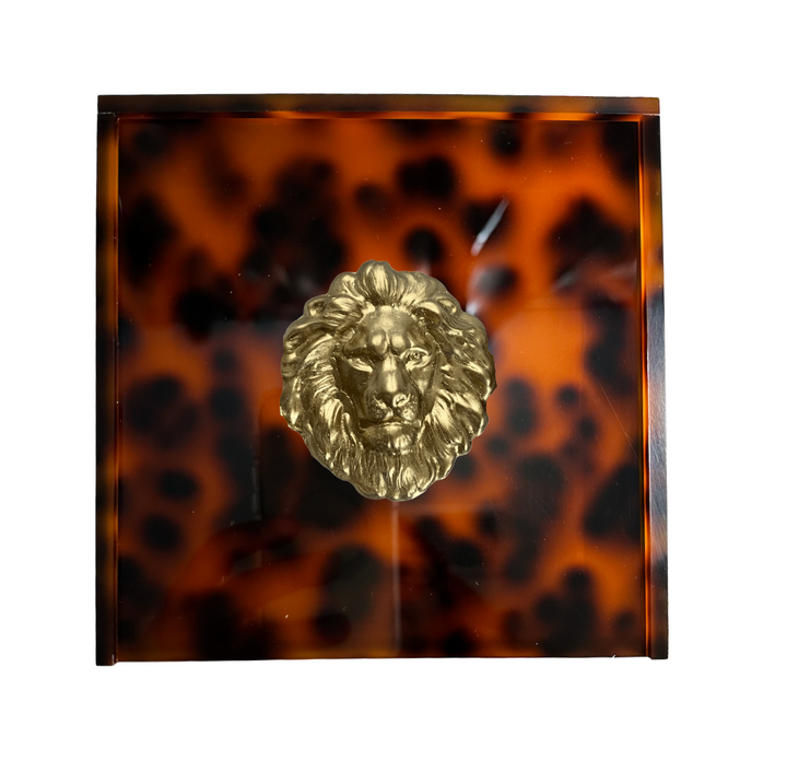 Napkin Box- Lion Cocktail