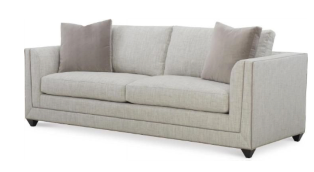 Belmont custom sofa- Tivoli sage