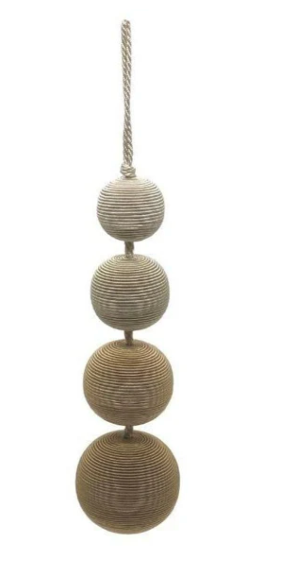 Four Tier Bauble Tassel - Gold