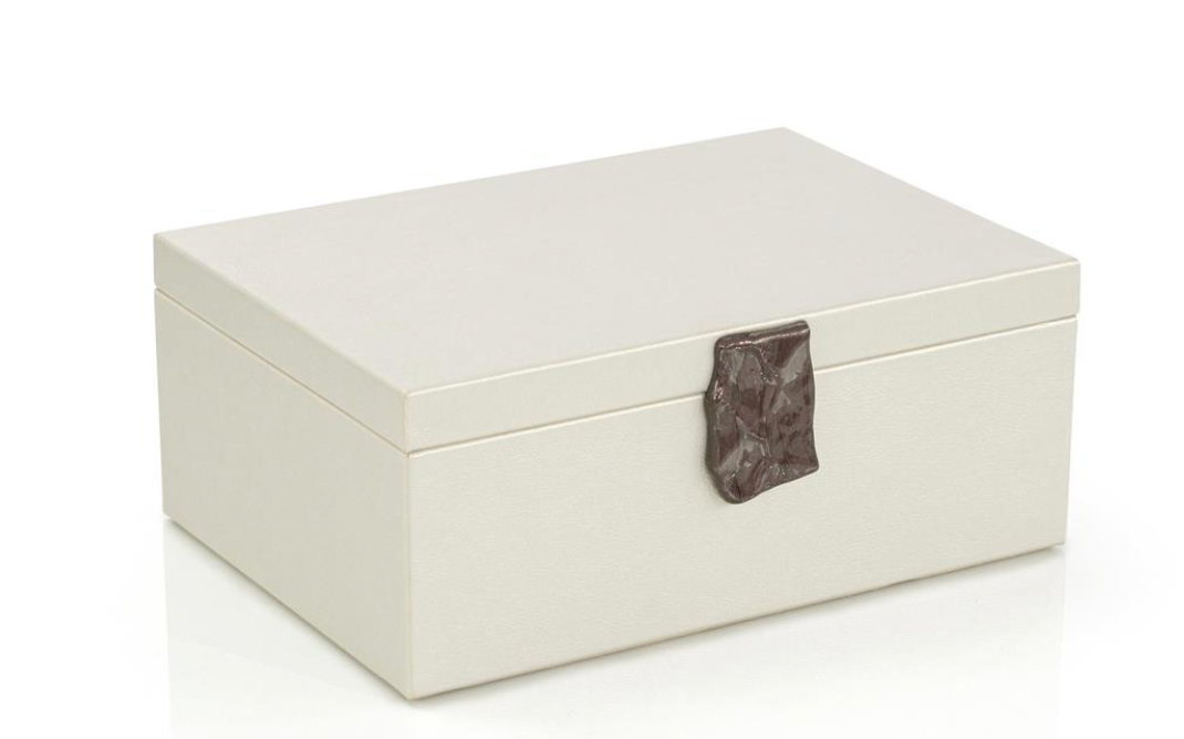 OPAL LYNX VEGAN LEATHER BOX LARGE