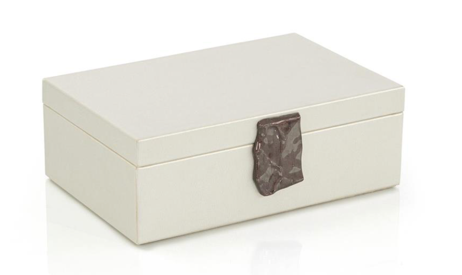 OPAL LYNX VEGAN LEATHER BOX SMALL