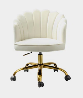 velvet task chair