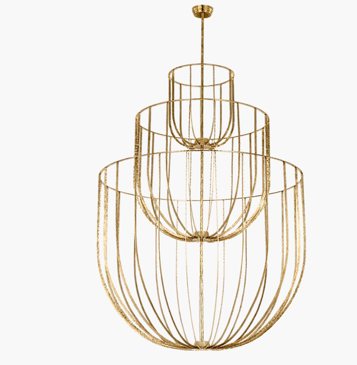 Sanchi Grande Three Tier Chandelier- foyer