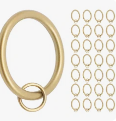 drapery hardware with rings