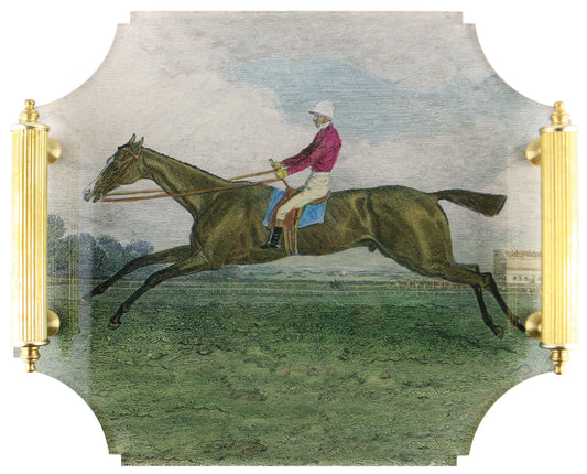 Equestrian Large Acrylic Tray