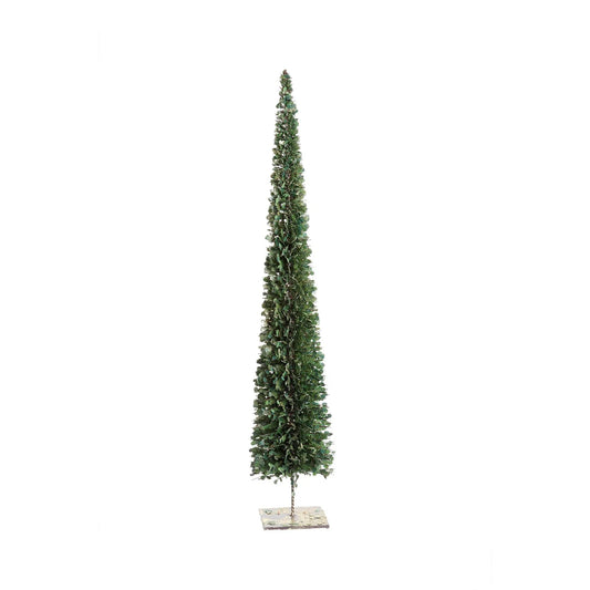 32" Boxwood Stylized Cone Tree