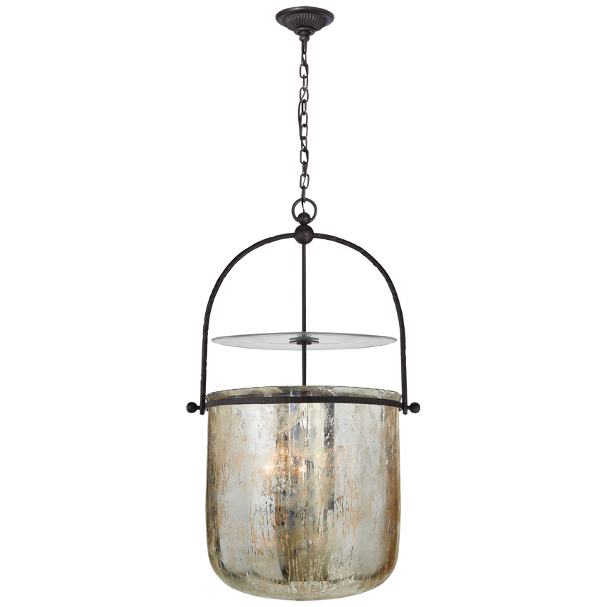 Lorford Smoke Bell Lantern Gold Kitchen