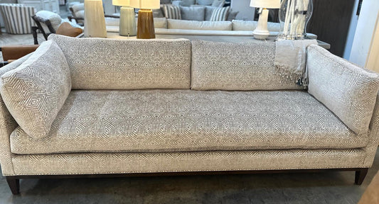Vesper Bench Cushion Sofa-Giselle Taupe
