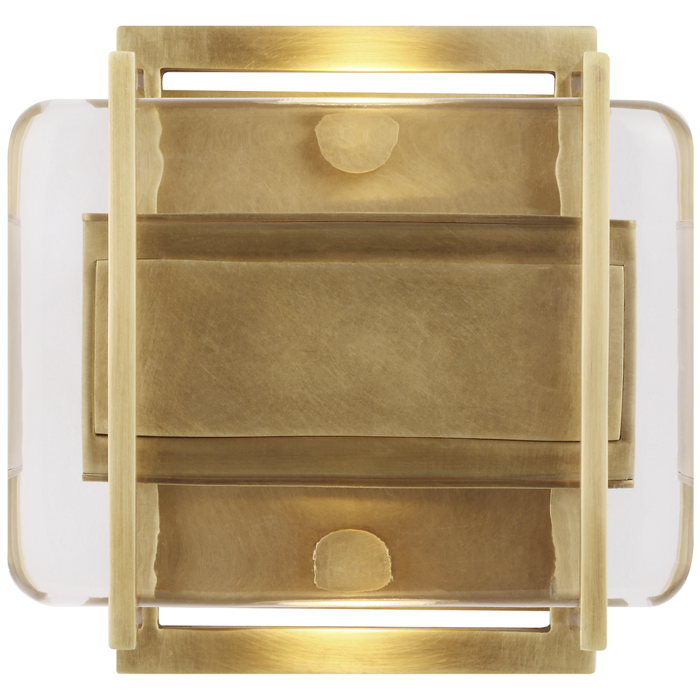 Duelle Small Wall Sconce-Brass