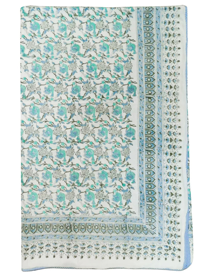 Blue Bird Full/Queen Reversible Coverlet