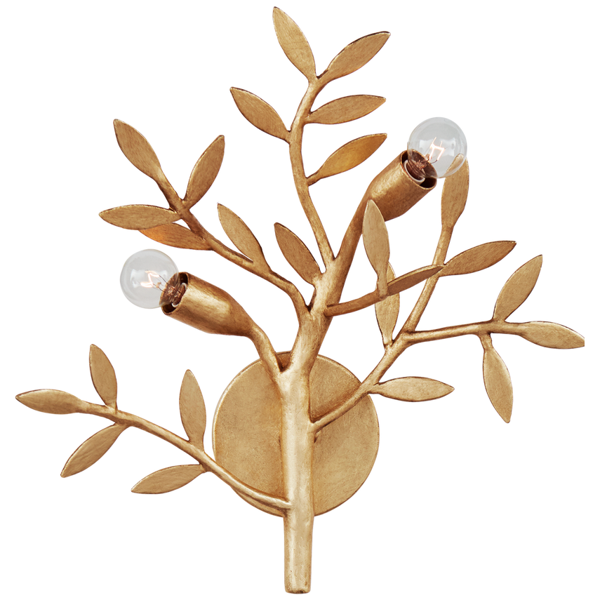 Mandeville Sconce Gold Leaf