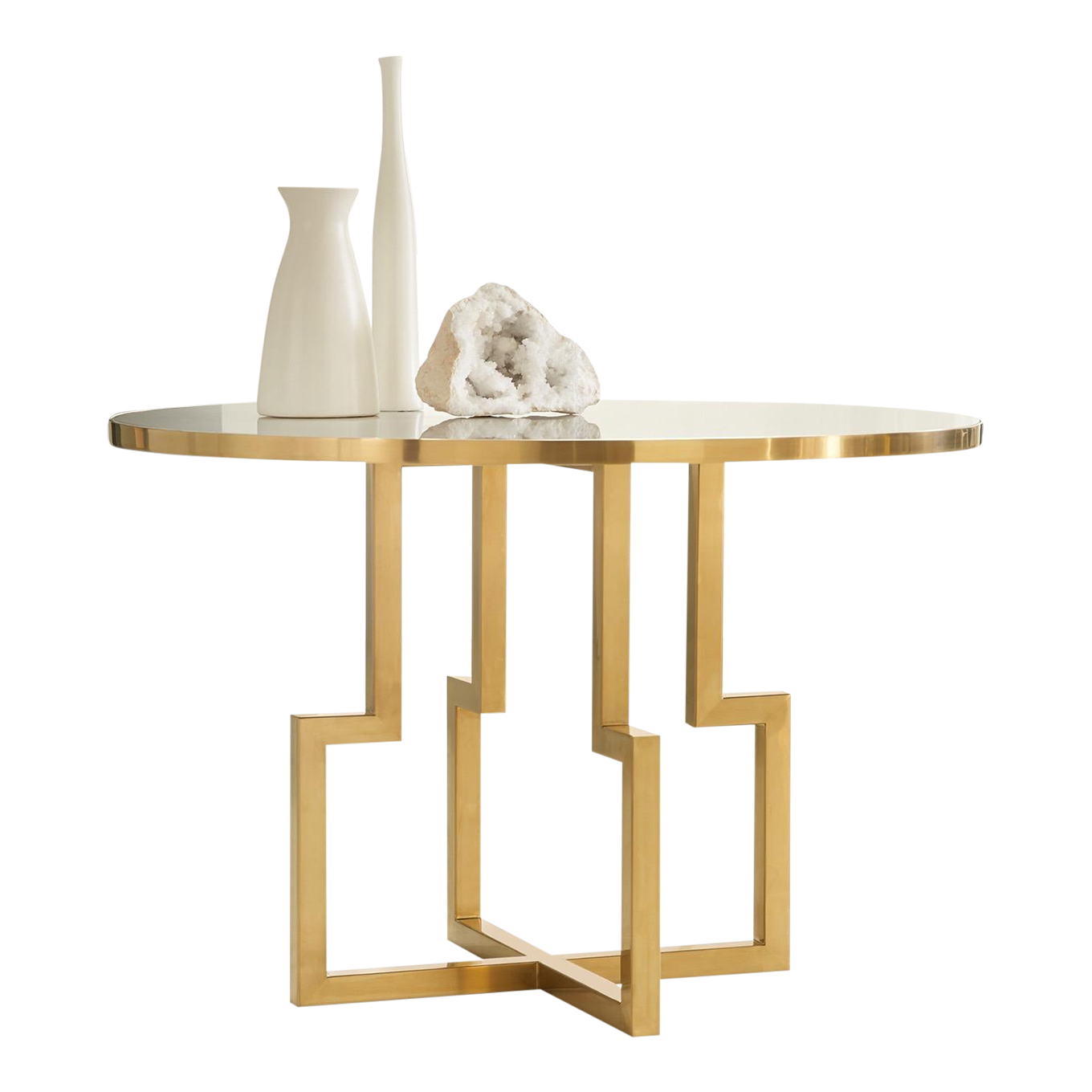 White Acrylic Center Table