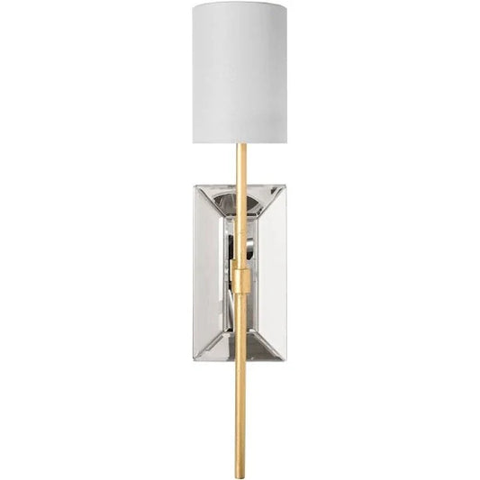 Gold Leaf Wall Sconce