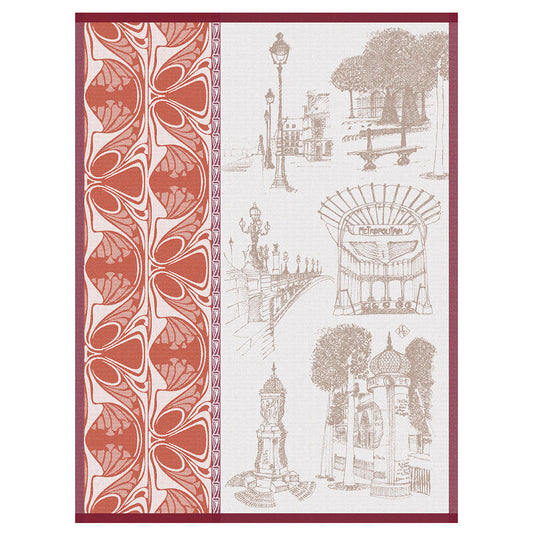 Carnet De Paris Cabaret Tea Towel