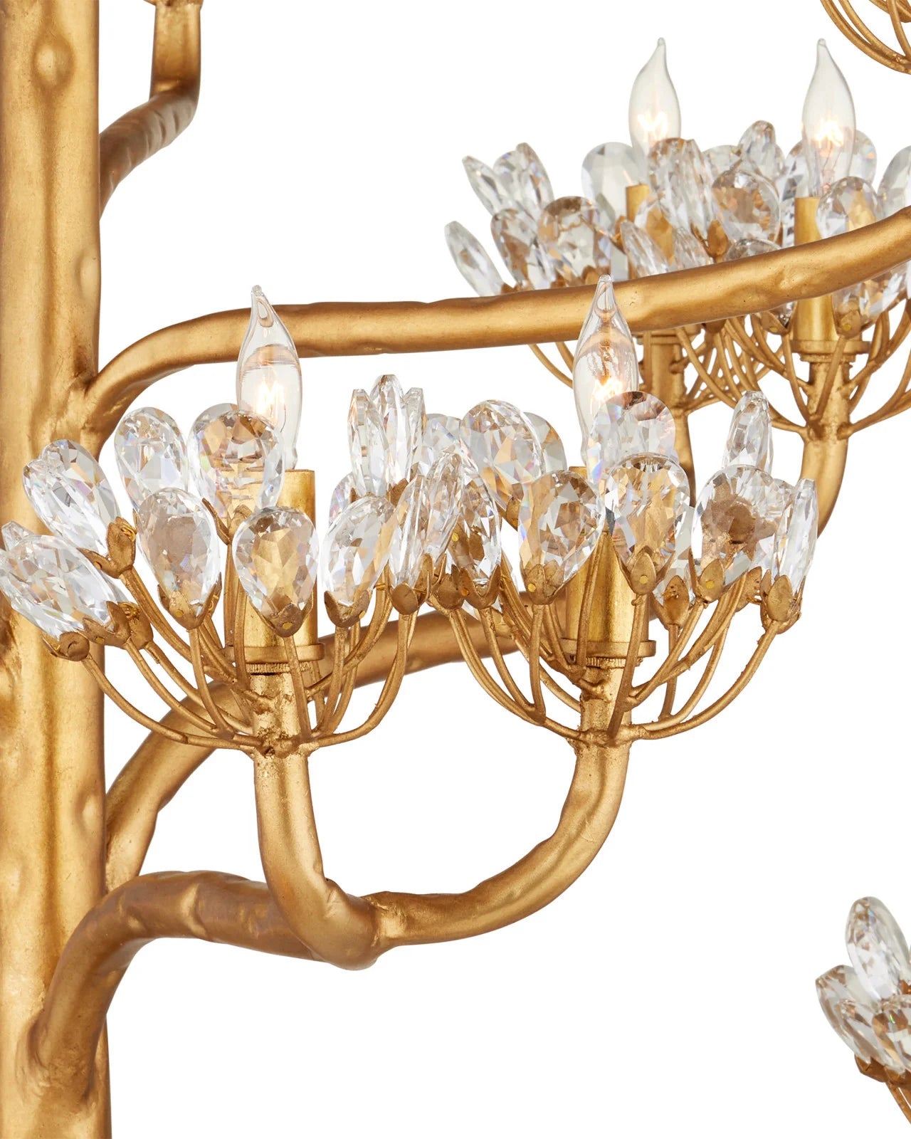 Agave Gold Chandelier