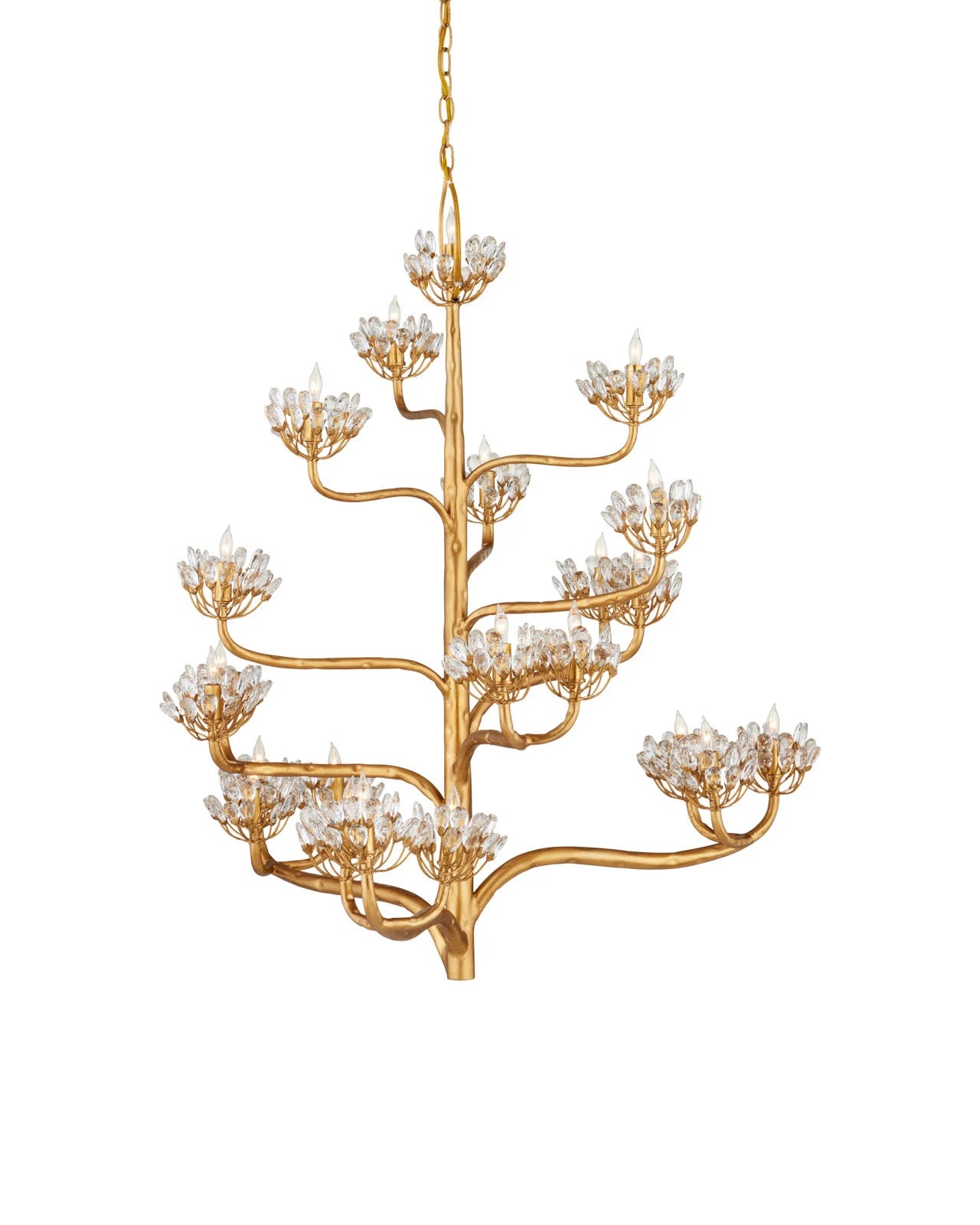 Agave Gold Chandelier