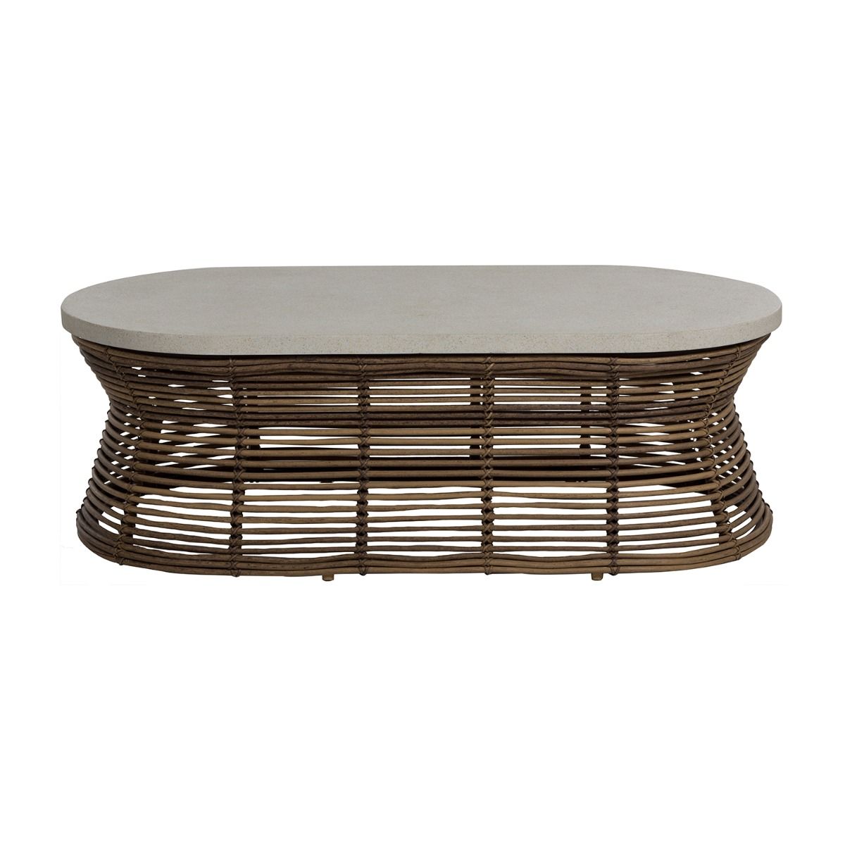 Harris Outdoor Coffee Table Raffia/Dove Grey