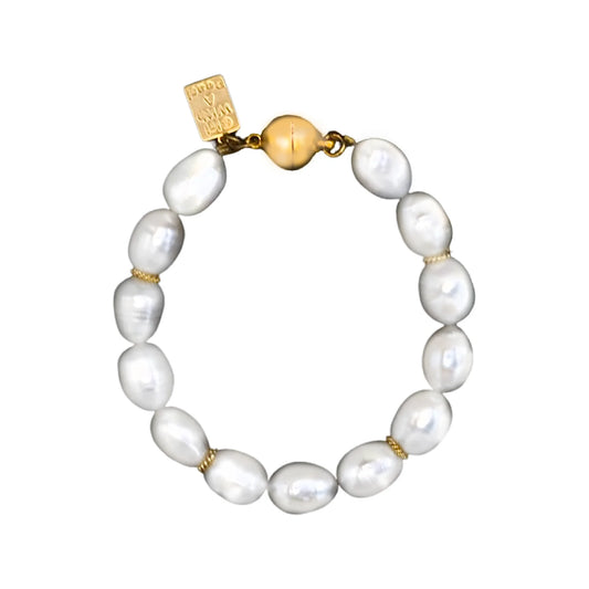 Pearl Gold Bracelet