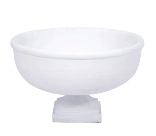 White Gesso Robins Bowl