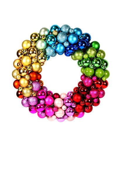 Multi Color Wreath