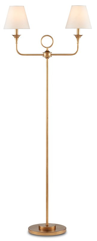 Nottaway Brass Floor Lamp