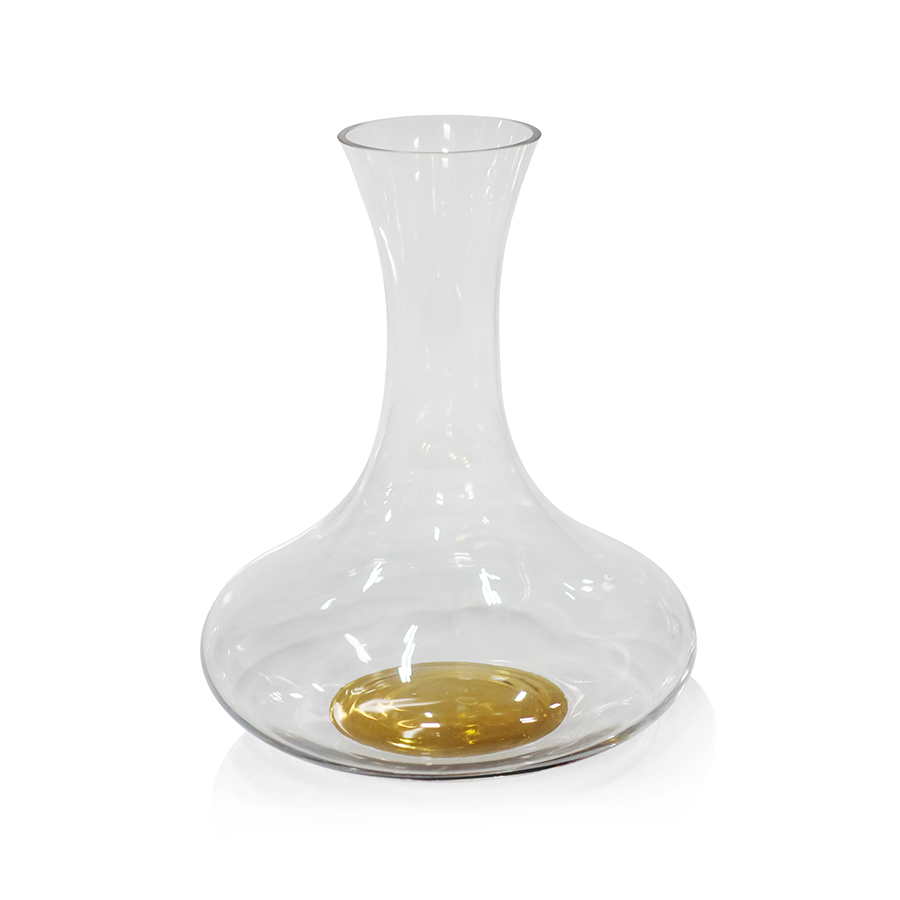 Brunello Decanter with Gold Base
