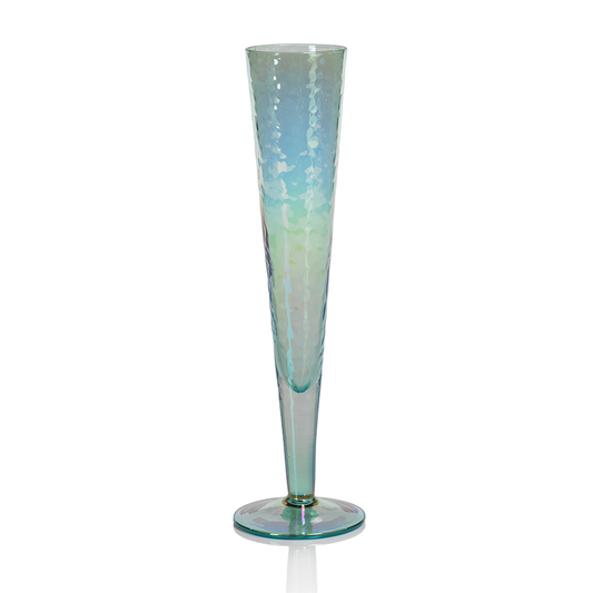 Aperitivo Slim Blue Champagne Glass