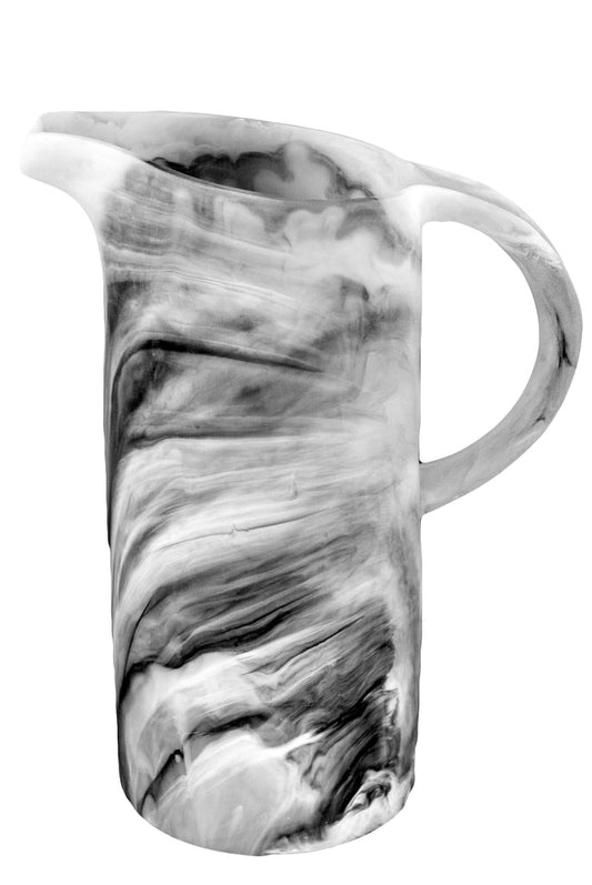 Solid Black/White Jug