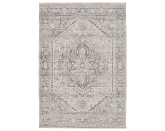 En Blanc 8x10 office rug