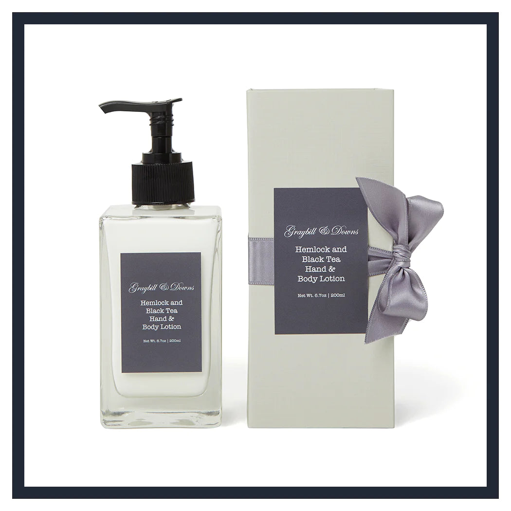 Hemlock & Black Tea Hand & Body Lotion