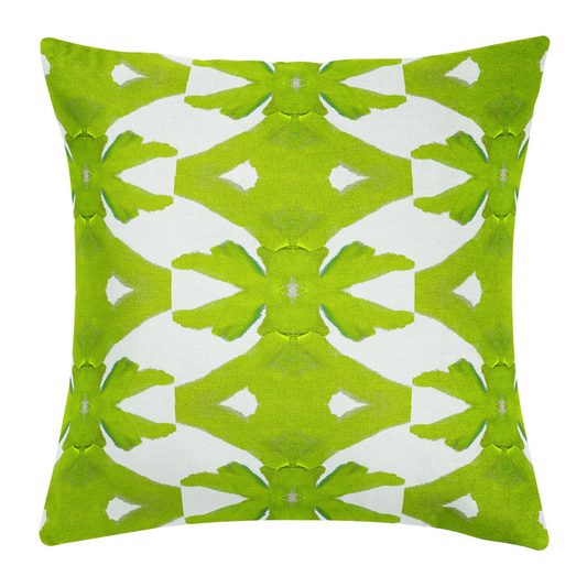 Palm Green 22x22 Throw Pillow