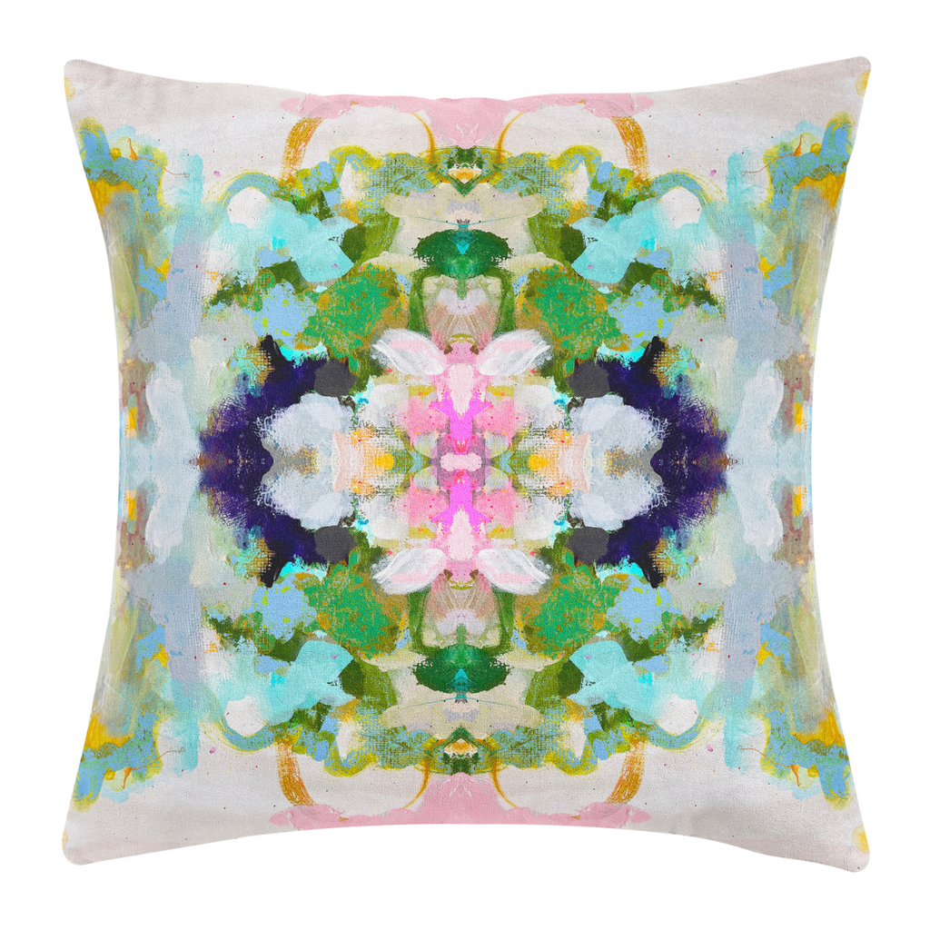 Nantucket Bloom 22x22 Throw Pillow