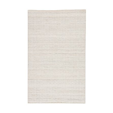Grooved Step Antique White Indoor/Outdoor 5x8 Rug
