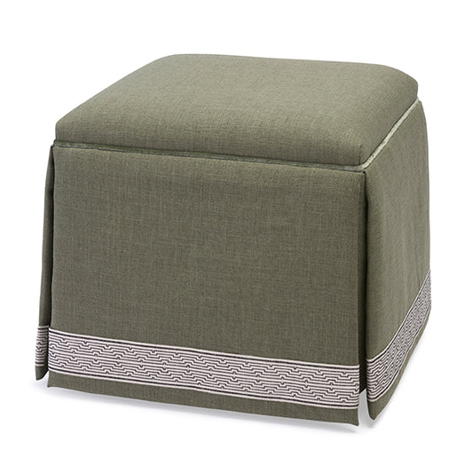 Lily Skirted Ottoman-Perfecto Natural