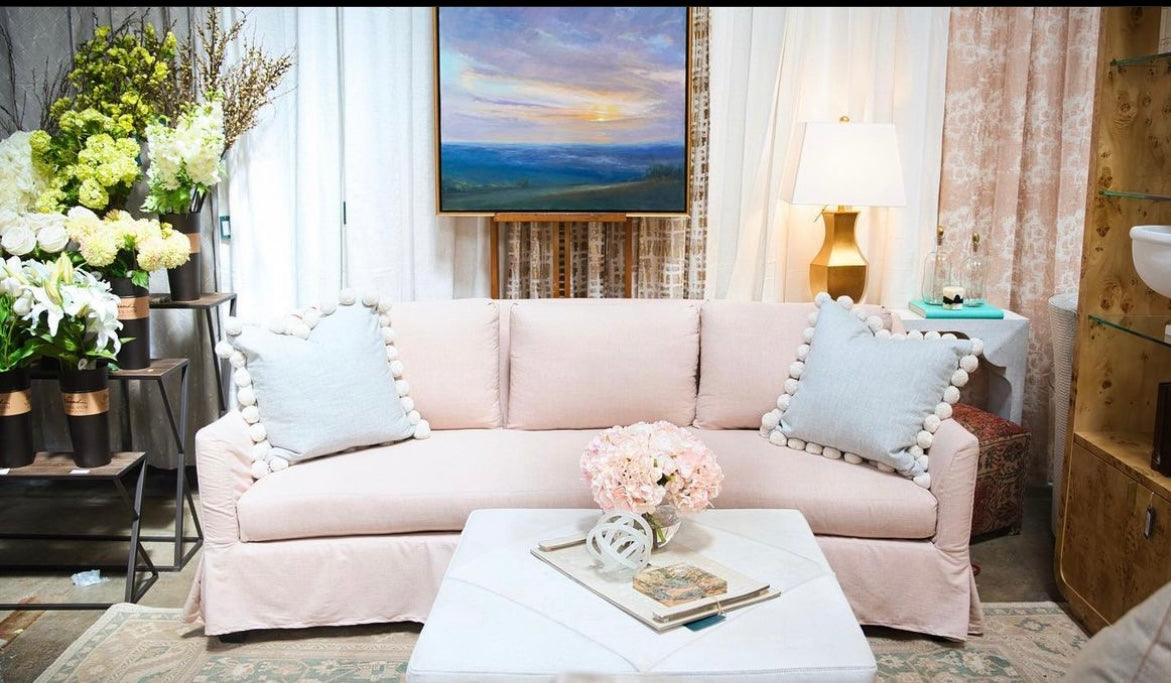 Baldwin Sofa-Slipcovered Breezy Blush